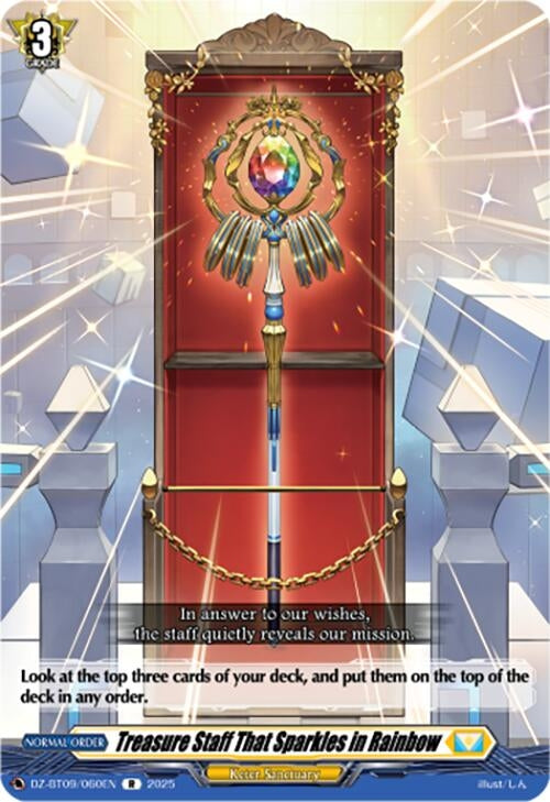 Image for Treasure Staff That Sparkles in Rainbow (DZ-BT09/060EN) - Cardfight Vanguard