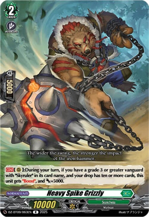 Heavy Spike Grizzly (DZ-BT09/063EN)