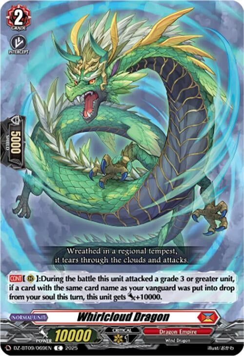 Image for Whirlcloud Dragon (DZ-BT09/069EN) - Cardfight Vanguard