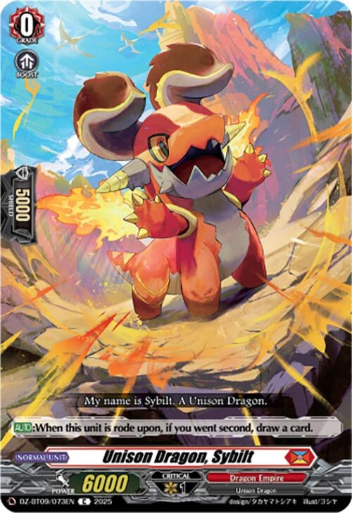Image for Unison Dragon, Sybilt (DZ-BT09/073EN) - Cardfight Vanguard