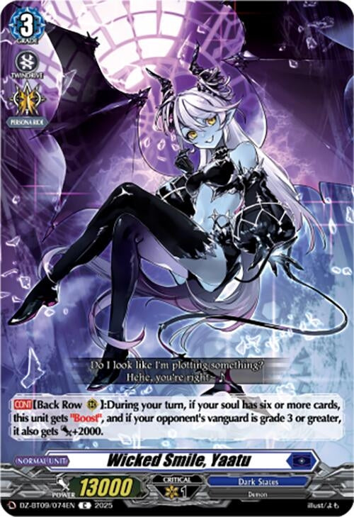 Image for Wicked Smile, Yaatu (DZ-BT09/074EN) - Cardfight Vanguard