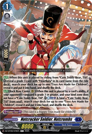 Nutcracker Soldier, Nutcrumbs (DZ-BT09/076EN)