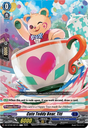 Cute Teddy Bear, Titi (DZ-BT09/081EN)