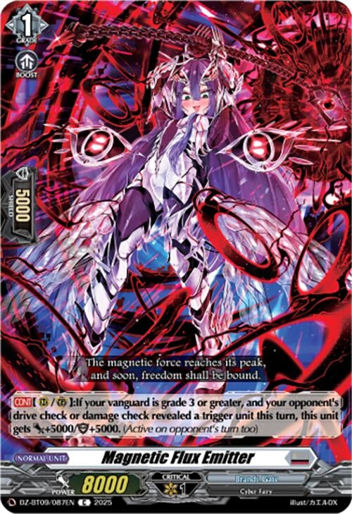 Image for Magnetic Flux Emitter (DZ-BT09/087EN) - Cardfight Vanguard
