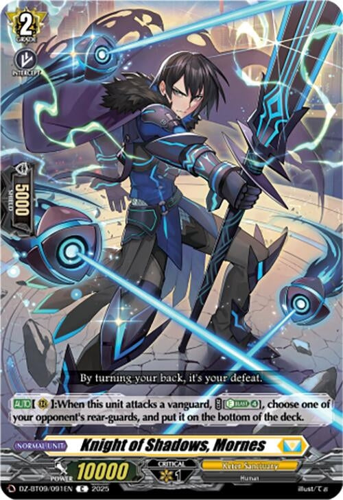 Image for Knight of Shadows, Mornes (DZ-BT09/091EN) - Cardfight Vanguard
