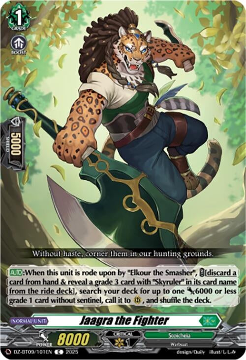 Image for Jaagra the Fighter (DZ-BT09/101EN) - Cardfight Vanguard