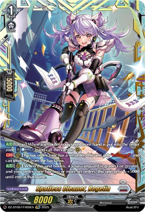 Image for Spatless Cleaner, Regelia (FFR) (DZ-BT09/FFR09EN) - Cardfight Vanguard