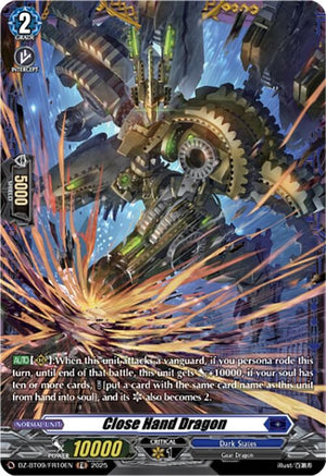 Close Hand Dragon (FR) (DZ-BT09/FR10EN)