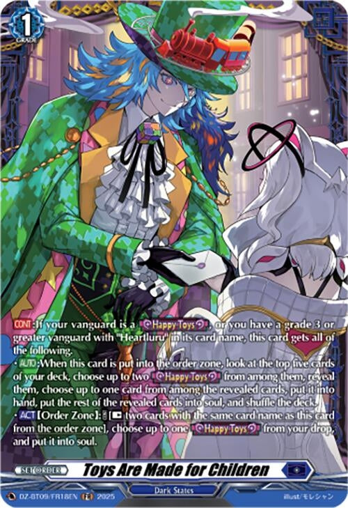 Image for Toys Are Made for Children (FR) (DZ-BT09/FR18EN) - Cardfight Vanguard