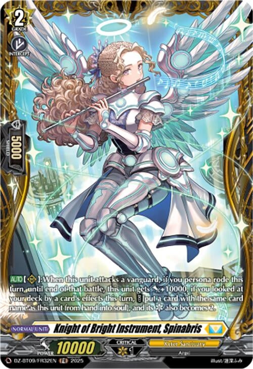 Image for Knight of Bright Instrument, Spinabris (FR) (DZ-BT09/FR32EN) - Cardfight Vanguard