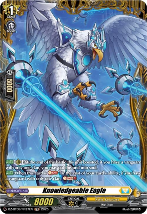 Image for Knowledgeable Eagle (FR) (DZ-BT09/FR37EN) - Cardfight Vanguard