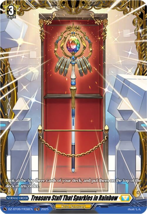 Image for Treasure Staff That Sparkles in Rainbow (FR) (DZ-BT09/FR38EN) - Cardfight Vanguard