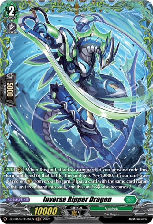 Image for Inverse Ripper Dragon (FR) (DZ-BT09/FR39EN) - Cardfight Vanguard