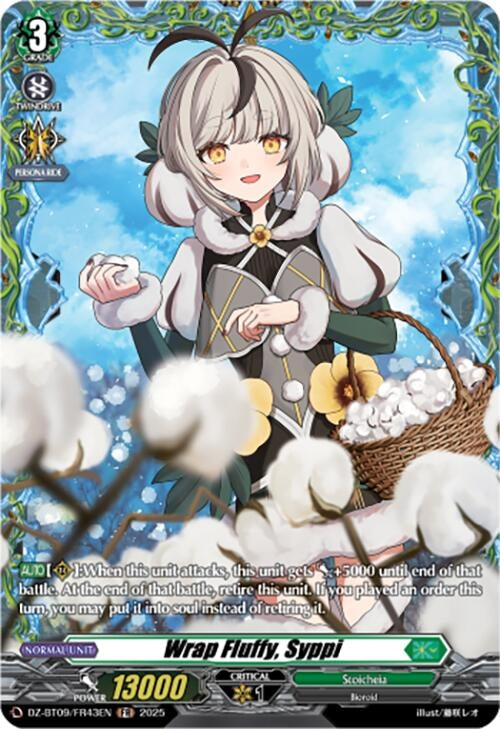Image for Wrap Fluffy, Syppi (FR) (DZ-BT09/FR43EN) - Cardfight Vanguard