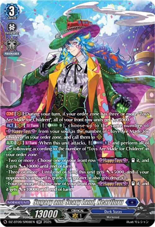 Image for Sugary and Scary Land, Heartluru (SR) (DZ-BT09/SR08EN) - Cardfight Vanguard