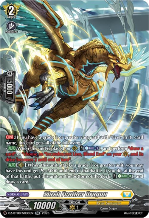 Image for Slash Feather Dragon (SR) (DZ-BT09/SR30EN) - Cardfight Vanguard