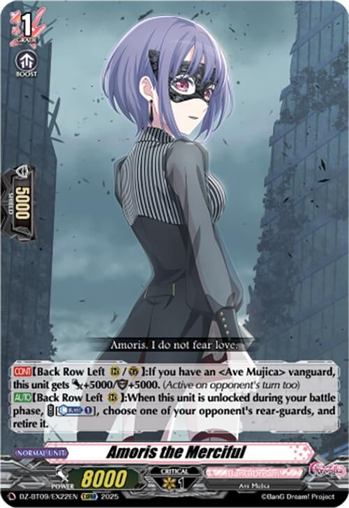 Image for Amoris the Merciful (EXC) (DZ-BT09/EX22EN) - Cardfight Vanguard