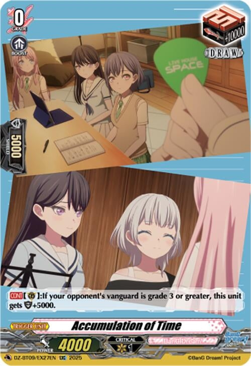 Image for Accumulation of Time (EXC) (DZ-BT09/EX27EN) - Cardfight Vanguard