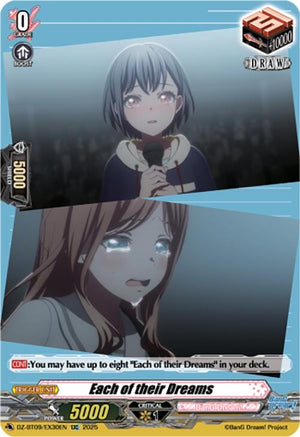 Each of their Dreams (EXC) (DZ-BT09/EX30EN)