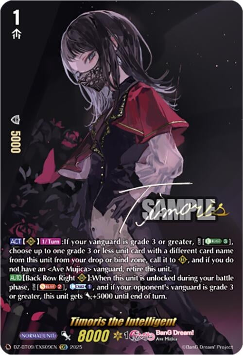 Image for Timoris the Intelligent (EXS) (DZ-BT09/EXS09EN) - Cardfight Vanguard