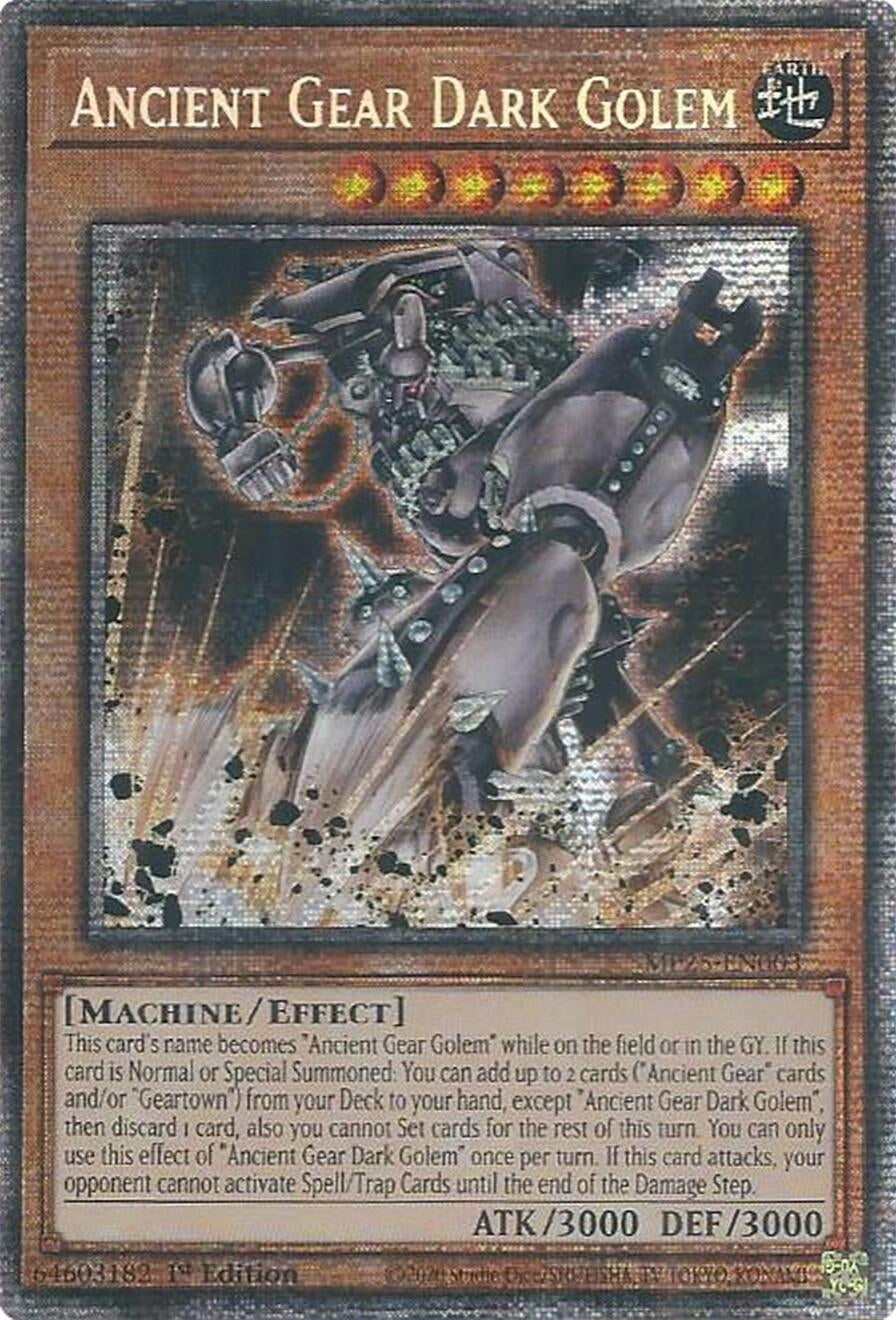 Ancient Gear Dark Golem (MP25-EN003)