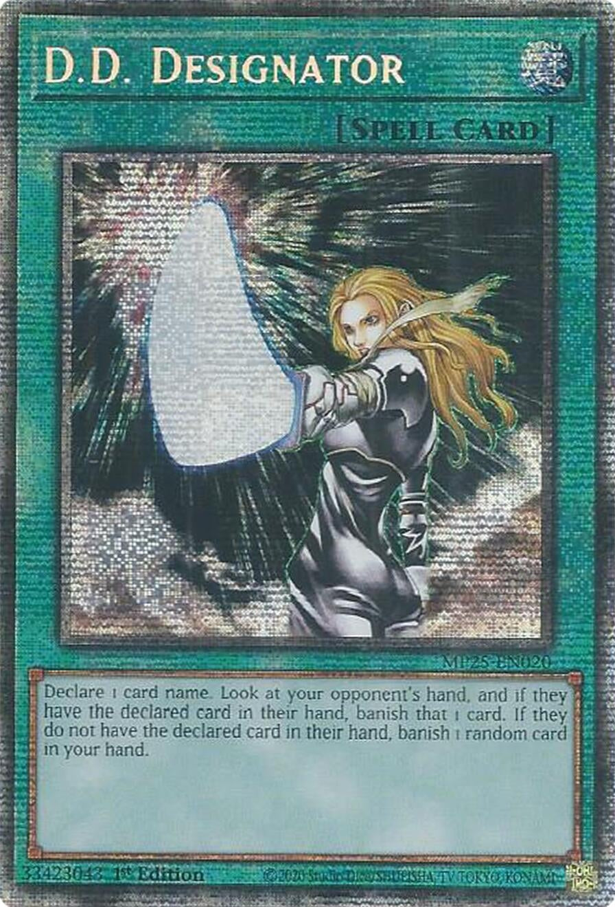 D.D. Designator (MP25-EN020)