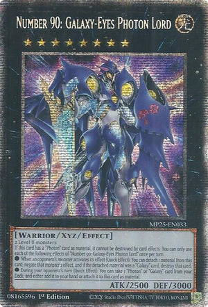 Number 90: Galaxy-Eyes Photon Lord (MP25-EN033)