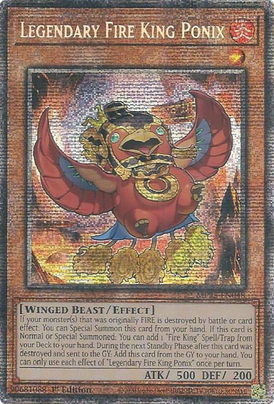 Legendary Fire King Ponix (MP25-EN048)