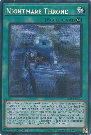 Nightmare Throne (MP25-EN072)