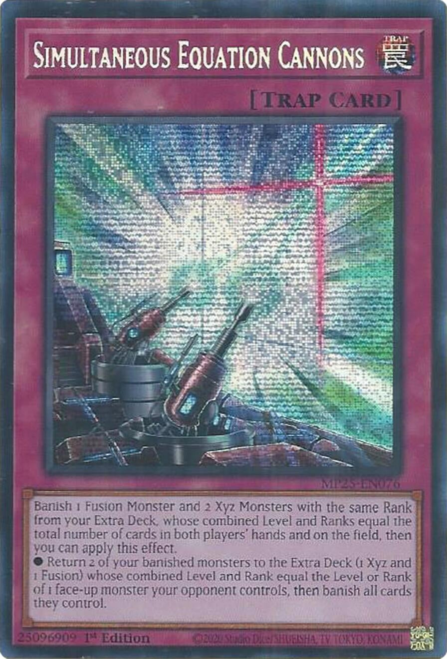 Simultaneous Equation Cannons (MP25-EN076)