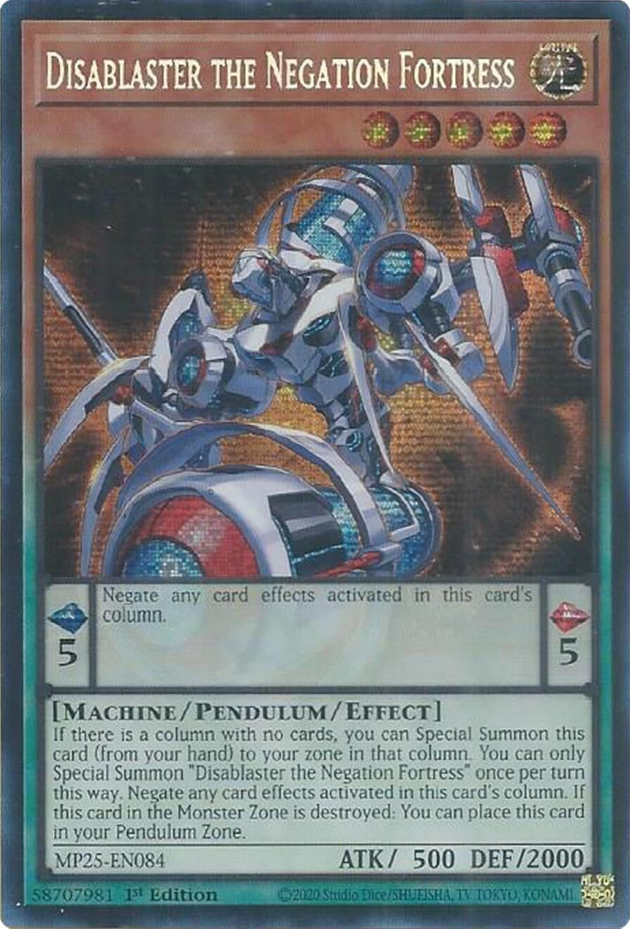 Disablaster the Negation Fortress (MP25-EN084)