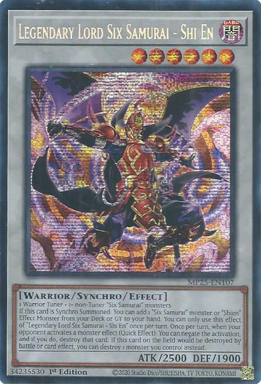 Legendary Lord Six Samurai - Shi En (MP25-EN107)