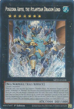 Poseidra Abyss, the Atlantean Dragon Lord (MP25-EN108)
