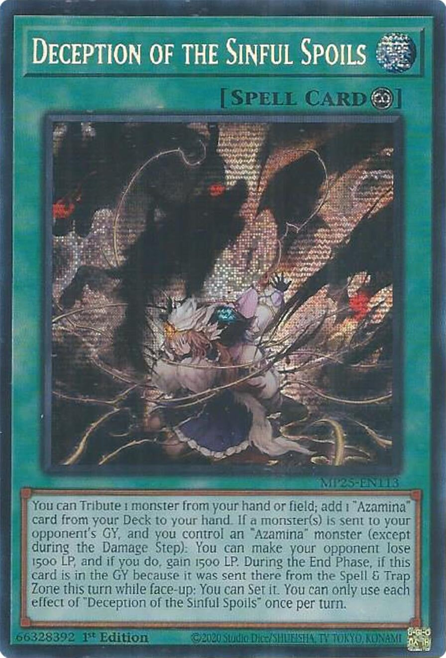 Deception of the Sinful Spoils (MP25-EN113)