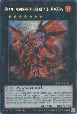 Blaze, Supreme Ruler of all Dragons (MP25-EN146)