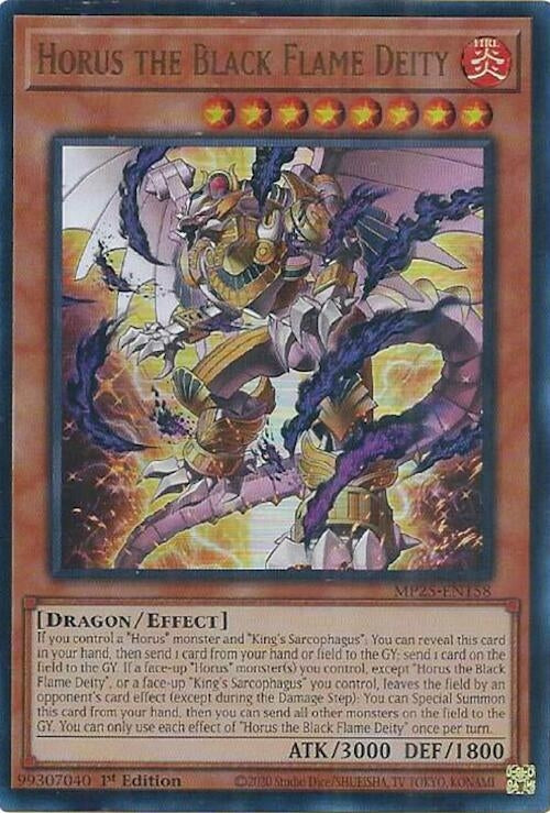 Horus the Black Flame Deity (MP25-EN158)