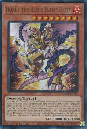 Horus the Black Flame Deity (MP25-EN158)