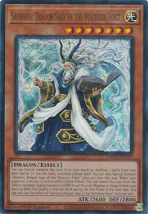 Sauravis, Dragon Sage of the Voiceless Voice (MP25-EN159)