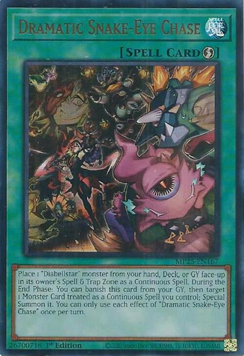 Dramatic Snake-Eye Chase (MP25-EN167)