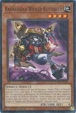 Ragnaraika Wicked Butterfly (MP25-EN382)