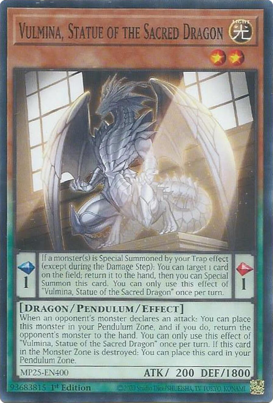 Vulmina, Statue of the Sacred Dragon (MP25-EN400)
