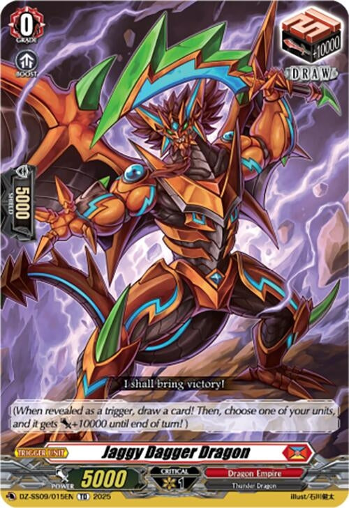 Image for Jaggy Dagger Dragon (DZ-SS09/015EN) - Cardfight Vanguard