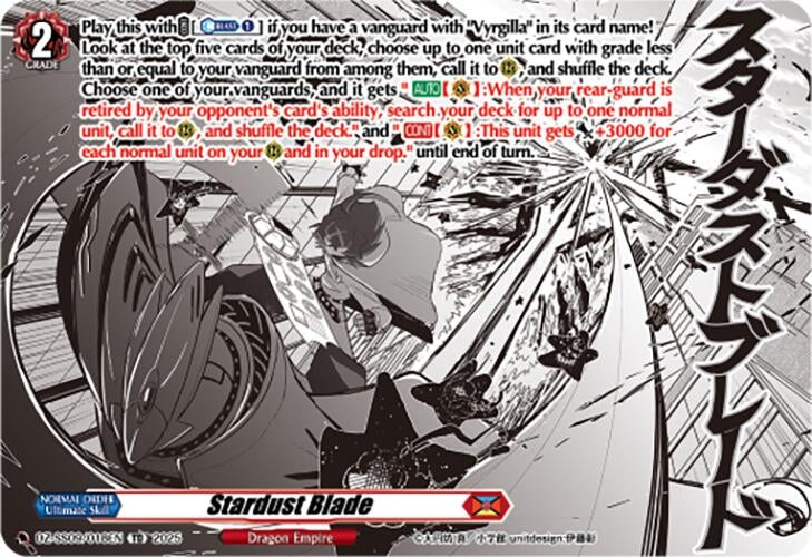 Image for Stardust Blade (DZ-SS09/018EN) - Cardfight Vanguard