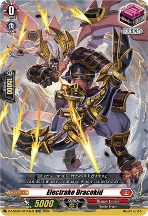 Image for Electrake Dracokid (TDR) (DZ-SS09/016EN-R) - Cardfight Vanguard