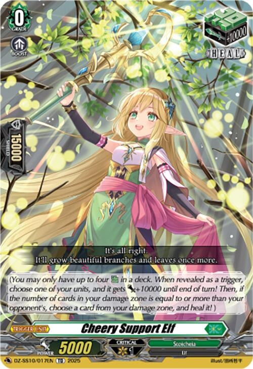 Image for Cheery Support Elf (DZ-SS10/017EN) - Cardfight Vanguard