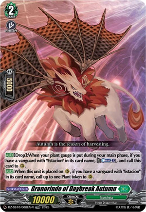 Granorindo of Daybreak Autumn (TDR) (DZ-SS10/008EN-R)