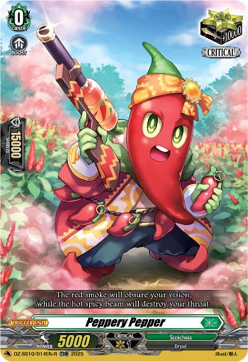 Image for Peppery Pepper (TDR) (DZ-SS10/014EN-R) - Cardfight Vanguard