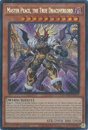 Master Peace, the True Dracoverlord (DOOD-EN018)