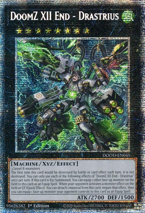 DoomZ XII End - Drastrius (Starlight Rare) (DOOD-EN045)