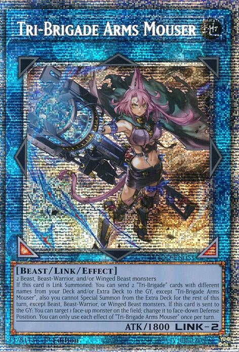 Tri-Brigade Arms Mouser (Starlight Rare) (DOOD-EN051)
